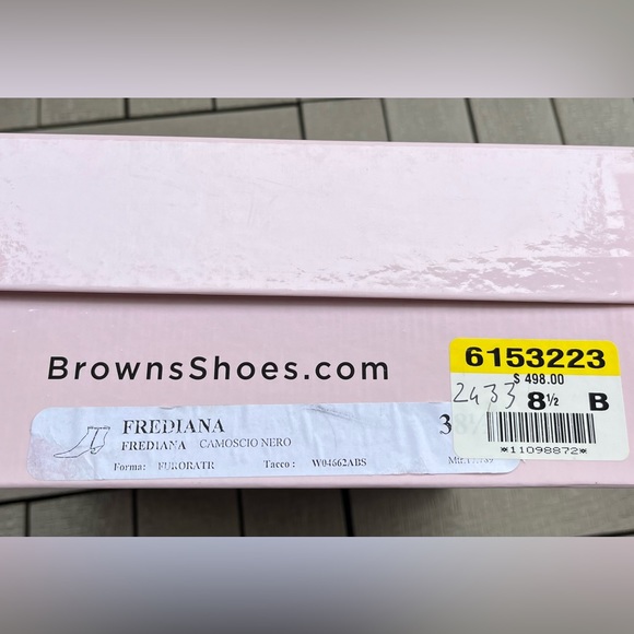 Anke boots suede -FREDIANA  size 8,5 - Picture 9 of 9